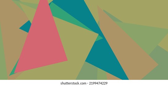 Abstract Geometric Shapes colorful  Background for Web Design, Print, Presentation, banner, flyer, magazine. Design