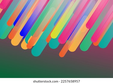  abstract geometric shapes and colorful background