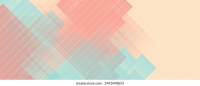 Abstract geometric shapes colorful background