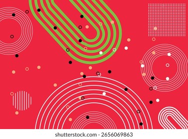 Abstract geometric shapes  colorful pattern background. Elegant color design  with textured modern design uses for book page, paintings, printing, mobile backgrounds, 