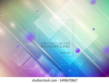 Abstract geometric shapes colors background. Vector Eps10