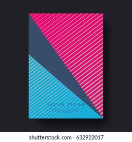 Abstract Geometric Shapes Cover Design layout for banners, wallpaper, flyers, invitation, posters, brochure, voucher discount - Vector illustration template
