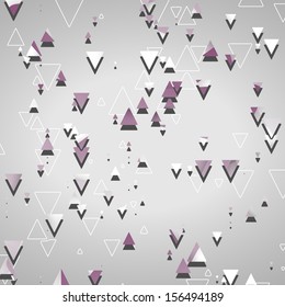 Abstract geometric shapes, dynamic illustration.