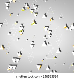 Abstract geometric shapes, dynamic illustration.