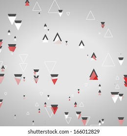 Abstract geometric shapes, dynamic illustration.