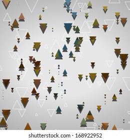 Abstract geometric shapes, dynamic illustration.