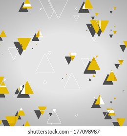 Abstract geometric shapes, dynamic illustration.