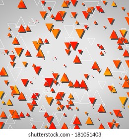 Abstract geometric shapes, dynamic illustration.