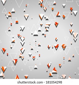 Abstract geometric shapes, dynamic illustration.