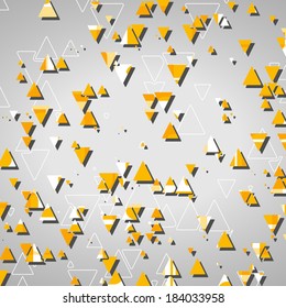 Abstract geometric shapes, dynamic illustration.