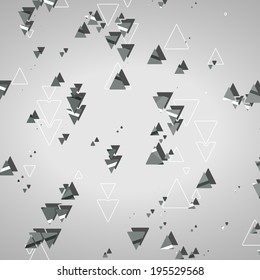 Abstract geometric shapes, dynamic illustration.