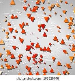 Abstract geometric shapes, dynamic illustration.