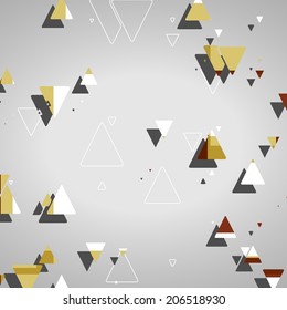 Abstract geometric shapes, dynamic illustration.