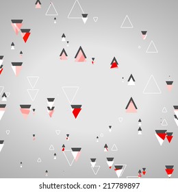 Abstract geometric shapes, dynamic illustration.