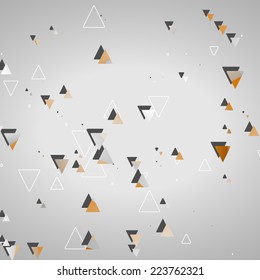 Abstract geometric shapes, dynamic illustration.