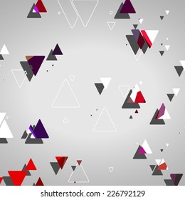 Abstract geometric shapes, dynamic illustration.