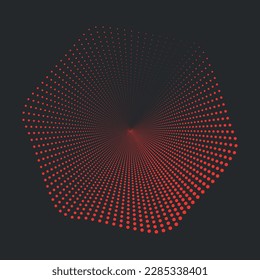 Abstract geometric shapes and grids. Figure star oval spiral flower and other primitive elements design, abstract background. abstract background with dots