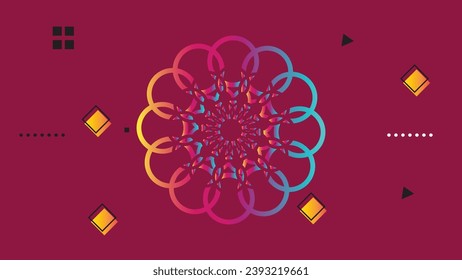 Abstract Geometric Shapes , icon, logos and elements , vector illustration
