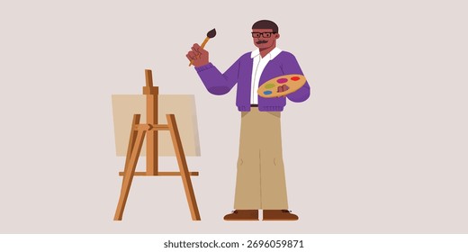 Abstrai formas geométricas e linhas em uma paleta de cores CMYK vibrante, adequada para projetos de design modernos.