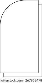 Abstract geometric shapes, minimal design