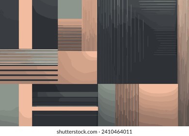 Abstract with geometric shapes and minimalist colors for your wallpaper. abstract vector background
