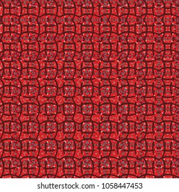 Abstract geometric shapes on colorful background, pattern