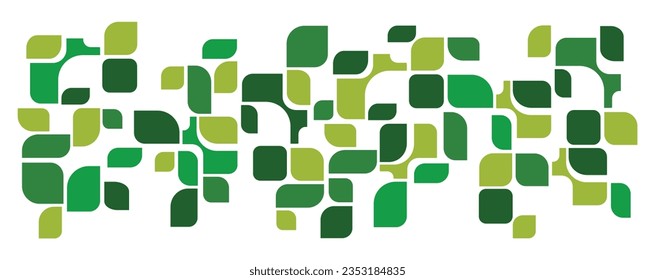 abstrakte geometrische Formen auf weißem Hintergrund