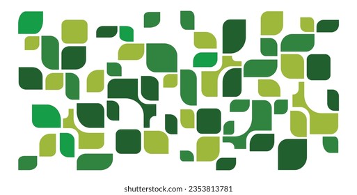 abstract geometric shapes  on white background