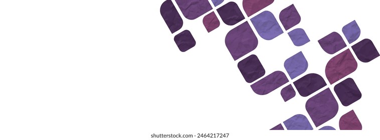 abstract geometric shapes  on white background