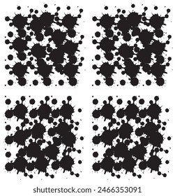 abstract geometric shapes on white background