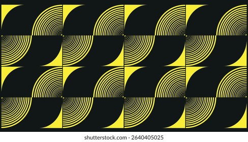  abstract geometric shapes on white background