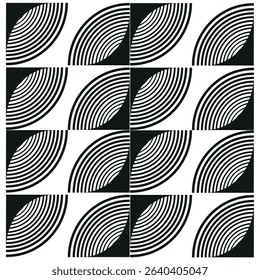  abstract geometric shapes on white background