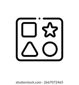 Abstrato formas geométricas ilustração padrão para design moderno e conceitos matemáticos