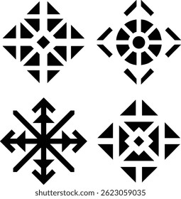 Abstract Geometric Shapes, Perfect for Tech or Design Projects