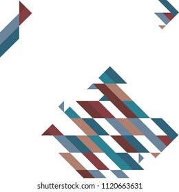 Abstract geometric shapes polygon background, stock vector