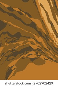 Abstract geometric shapes retro background feature wave lines design design perfect for banner and poster design