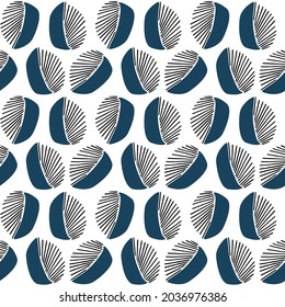 abstract geometric shapes seamless pattern, endless repeatable vector illustration texture background