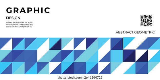 Plantilla de Formas geométricas Abstractas. Elemento de diseño para el Anuncio, la cubierta, el cartel y el patrón