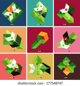 Abstract geometric shapes with text for business or technology presentation, internet poster or web brochure cover, wallpaper