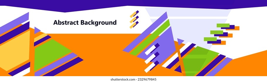 Abstract geometric shapes, triangles, lines. Brochure, flyer, flyer, cover template. Minimalist design, creative concept, bright colorful modern background. Vector illustration