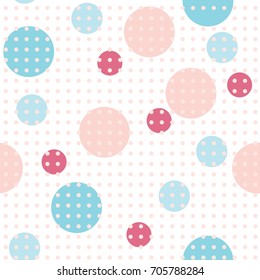 Abstract geometric shapes, vector background, seamless pattern