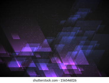 Abstract Geometric Shapes. Vector Illustration. Eps 10.
