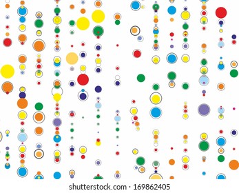 Abstract geometric shapes vector illustration. Design template.