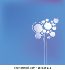 Abstract geometric shapes vector illustration. Design template.