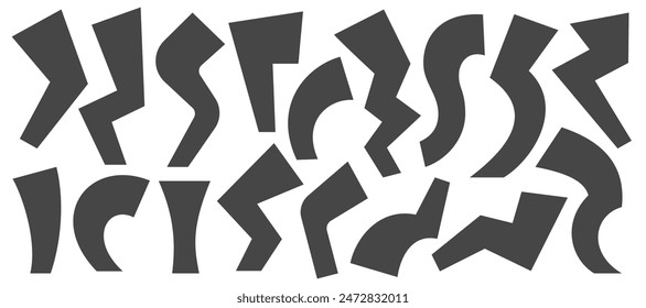 Ilustración vectorial de Formas geométricas Abstractas