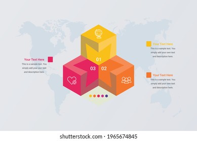 Abstract geometric shapes vector image