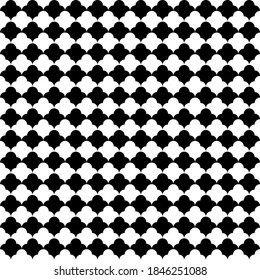 abstract geometric shapes. vector seamless pattern. black and white checkered repetitive background. fabric swatch. wrapping paper. classic ornament. modern stylish texture. design element for apparel