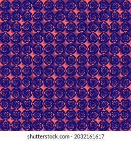 abstract geometric shapes. vector seamless pattern. purple repetitive background. fabric swatch. wrapping paper. continuous print. design element for textile, home decor, phone case, apparel