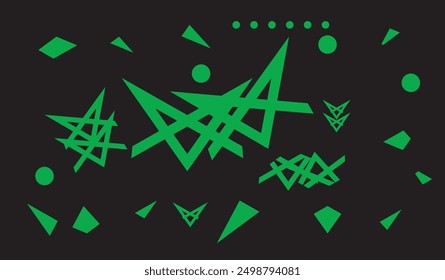 Abstract Geometric Shapes for Web Design, Print, Presentation, banner, Flyer, magazine. design