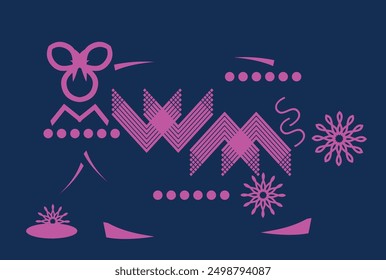 Abstract Geometric Shapes for Web Design, Print, Presentation, banner, Flyer, magazine. design
